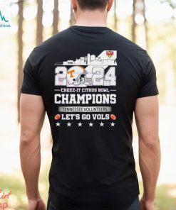 Cheez it citrus bowl champions tennessee volunteers 2024 shirt