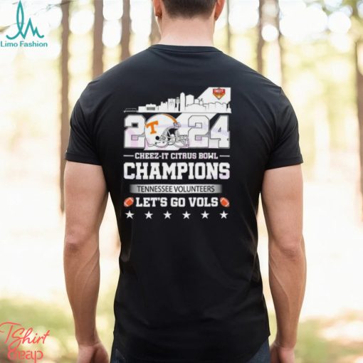 Cheez it citrus bowl champions tennessee volunteers 2024 shirt