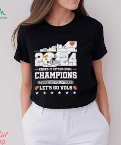Cheez it citrus bowl champions tennessee volunteers 2024 shirt