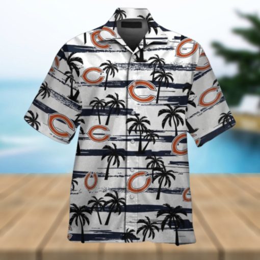 Chicago Bears Aloha Spirit Short Sleeve Tropical Hawaiian Shirt Design