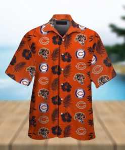 Chicago Bears Beachfront Style Short Sleeve Hawaiian Shirt