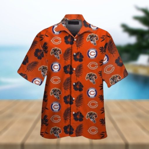 Chicago Bears Beachfront Style Short Sleeve Hawaiian Shirt