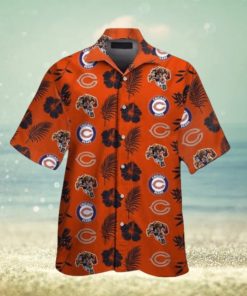 Chicago Bears Beachfront Style Short Sleeve Hawaiian Shirt