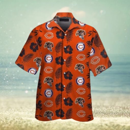 Chicago Bears Beachfront Style Short Sleeve Hawaiian Shirt