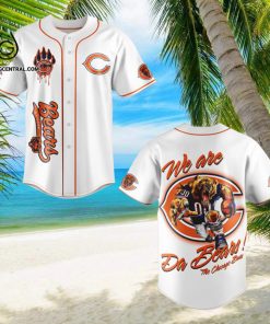 Chicago Bears Classic All Over Print Baseball Jersey
