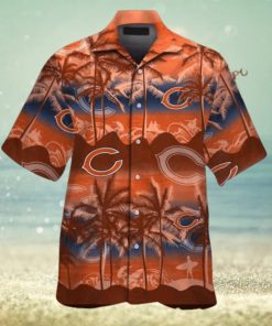 Chicago Bears Football Apparel Hawaiian Shirt with Tropical Vibe