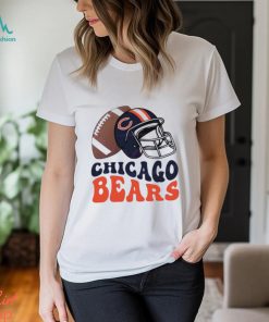 Chicago Bears Football Helmet Shirt