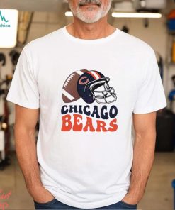 Chicago Bears Football Helmet Shirt