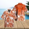 Leaf Orange Curve NFL Chicago Bears Hawaiian Shirt Style