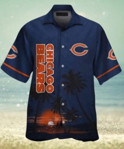 Chicago Bears Hawaiian Shirt, Vintage Football Apparel Essence