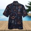 Chicago Bears Football Apparel Hawaiian Shirt with Tropical Vibe