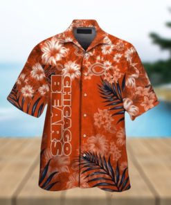 Chicago Bears Island Vibes Tropical Short Sleeve Hawaiian Shirt