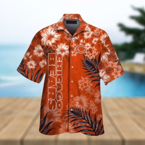 Chicago Bears Island Vibes Tropical Short Sleeve Hawaiian Shirt