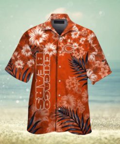 Chicago Bears Island Vibes Tropical Short Sleeve Hawaiian Shirt