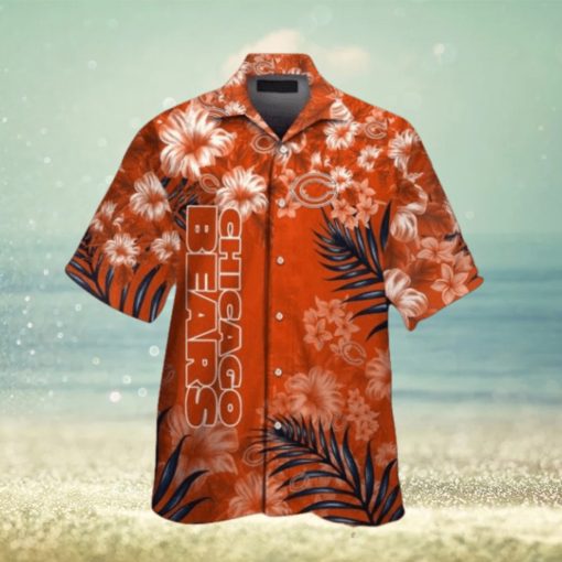 Chicago Bears Island Vibes Tropical Short Sleeve Hawaiian Shirt