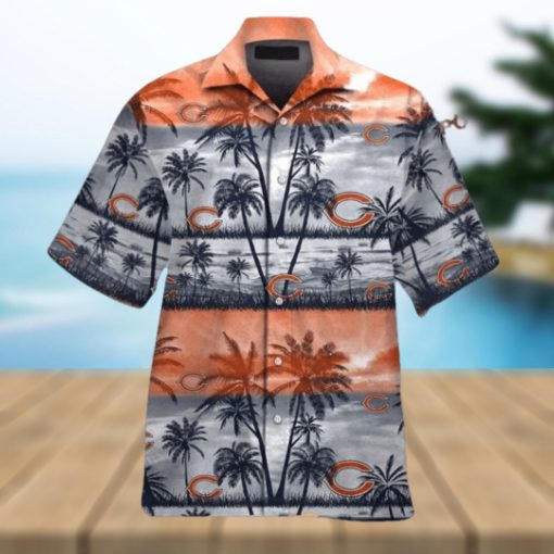 Chicago Bears Lagoon Look Short Sleeve Hawaiian Shirt