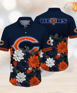 Chicago Bears NFL Flower Hawaii Shirt Style Gift For Men And Women