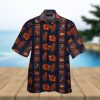 Michigan Wolverines Short Sleeve Button Up Tropical Hawaiian Shirt VER019