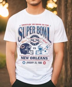 Chicago Bears Vs Patriots 1986 Dueling Super Bowl ’47 Franklin Shirt, hoodie, sweater, long sleeve and tank top Chicago Bears Vs Patriots 1986 Dueling Super Bowl ’47 Franklin Shirt