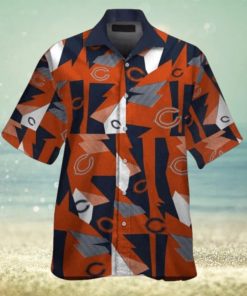 Chicago Bears Wave Whisper Tropical Short Sleeve Hawaiian Shirt