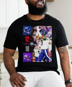 Chicago Bears Wins 12 10 Minnesota Vikings 2023 Nfl Game Final Score Shirt