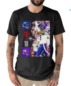 Chicago Bears Wins 12 10 Minnesota Vikings 2023 Nfl Game Final Score Shirt