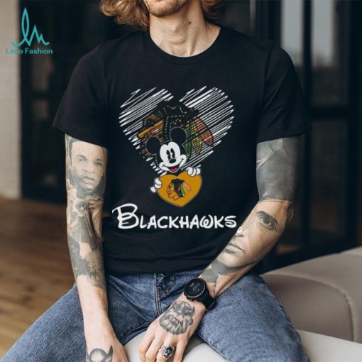 Chicago Blackhawks Mickey Fan Shirt