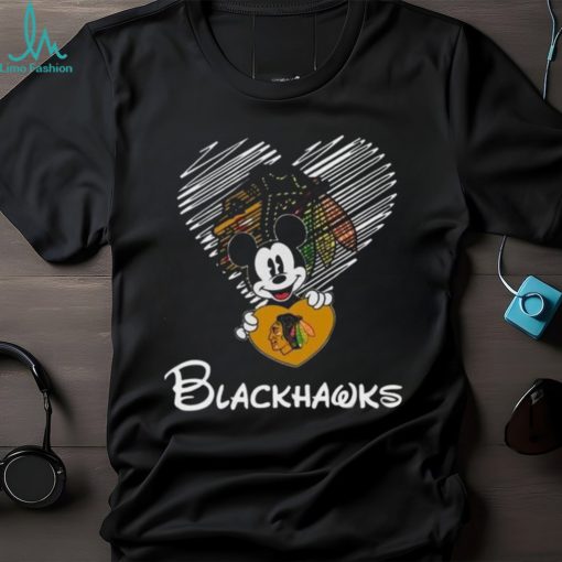 Chicago Blackhawks Mickey Fan Shirt