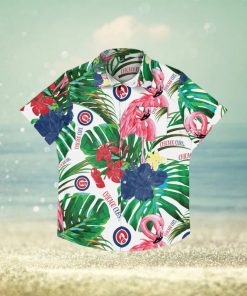 Chicago Cubs Flamingo Hawaiian Shirt