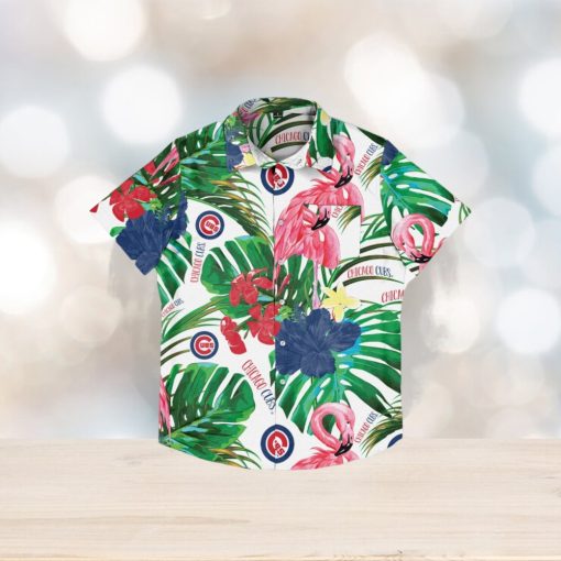 Chicago Cubs Flamingo Hawaiian Shirt