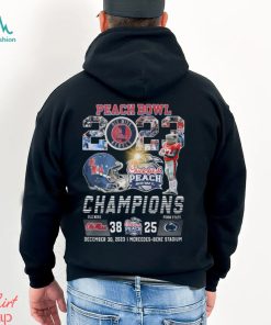 Chick Fil Peach Bowl 2023 Champions Ole Miss Rebels 38 25 Penn State Nittany Lions shirt