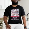 Official Washington Football 2023 Sugar Bowl Champions Signatures Shirt