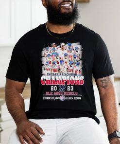 Chick fil A Peach Bowl Champions 2023 Ole Miss Rebels Teams Shirt