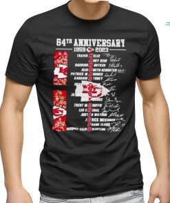 Chiefs' 64th Anniversary Super Bowl Champs nfl t shirt