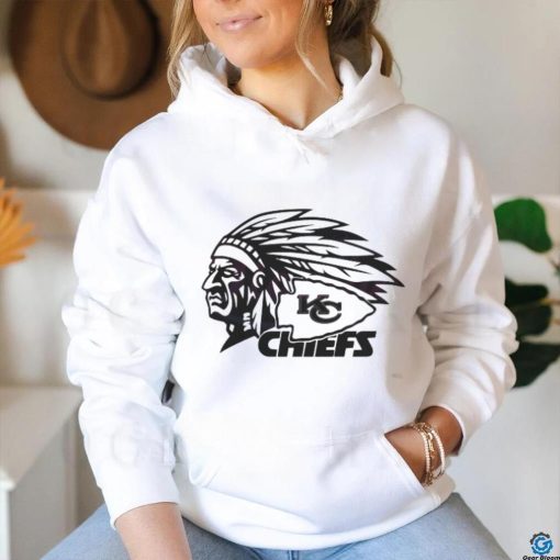 Chiefs Mascot Kansas City Football Vector Logo 2024 American Indian Shirt