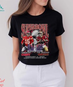 Chiefs Vs SF 49ers Super Bowl Lviii February 11 2024 Shirt