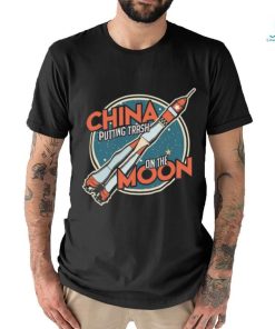 Chinese rocket hits the moon 2024 shirt