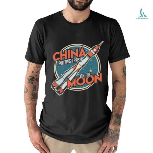 Chinese rocket hits the moon 2024 shirt