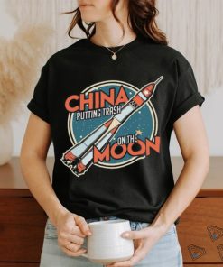 Chinese rocket hits the moon 2024 shirt
