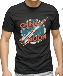 Chinese rocket hits the moon 2024 shirt