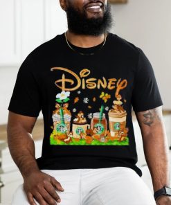 Chip And Date Starbuck Coffee Disney Shirt