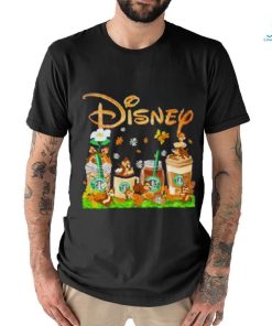 Chip And Date Starbuck Coffee Disney Shirt
