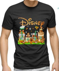 Chip And Date Starbuck Coffee Disney Shirt