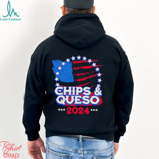 Chips and Queso 2024 USA flag shirt