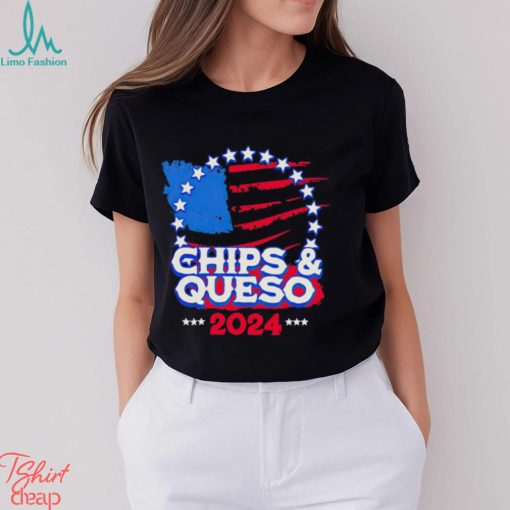 Chips and Queso 2024 USA flag shirt