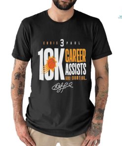 Chris Paul Phoenix Suns 10.000 Career Assists shirt