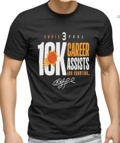 Chris Paul Phoenix Suns 10.000 Career Assists shirt