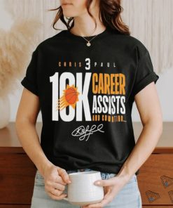 Chris Paul Phoenix Suns 10.000 Career Assists shirt