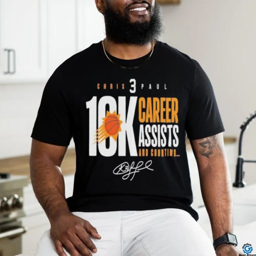 Chris Paul Phoenix Suns 10.000 Career Assists shirt
