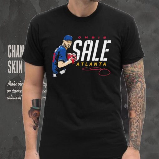 Chris Sale Atlanta MLBPA Tee Shirt